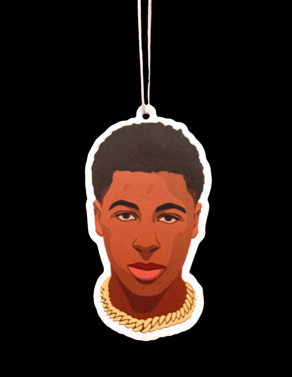 NBA YoungBoy Car Freshener (Scent: Forest Rain)